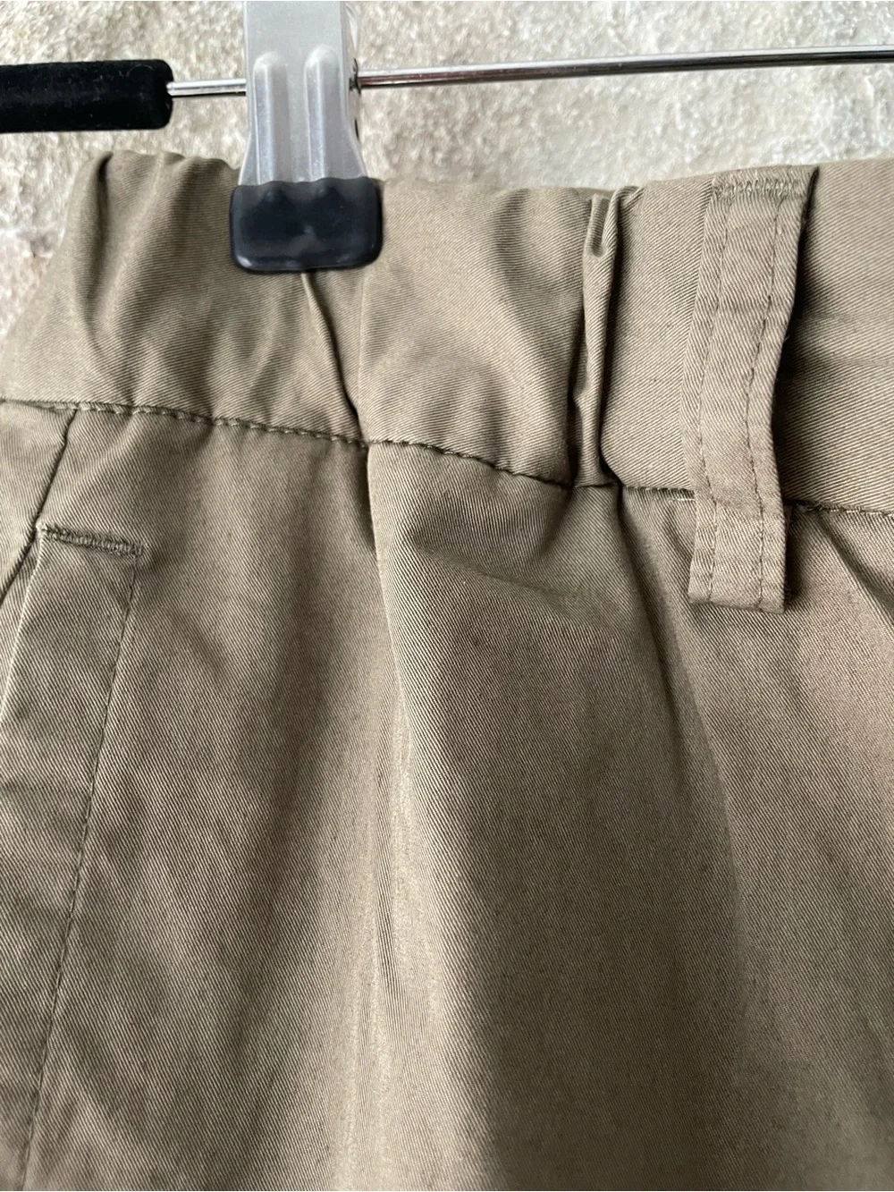 Mossimo Dutti Men's Olive Straight-Leg Chinos